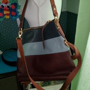FOSSIL EUC LEATHER CROSSBODY